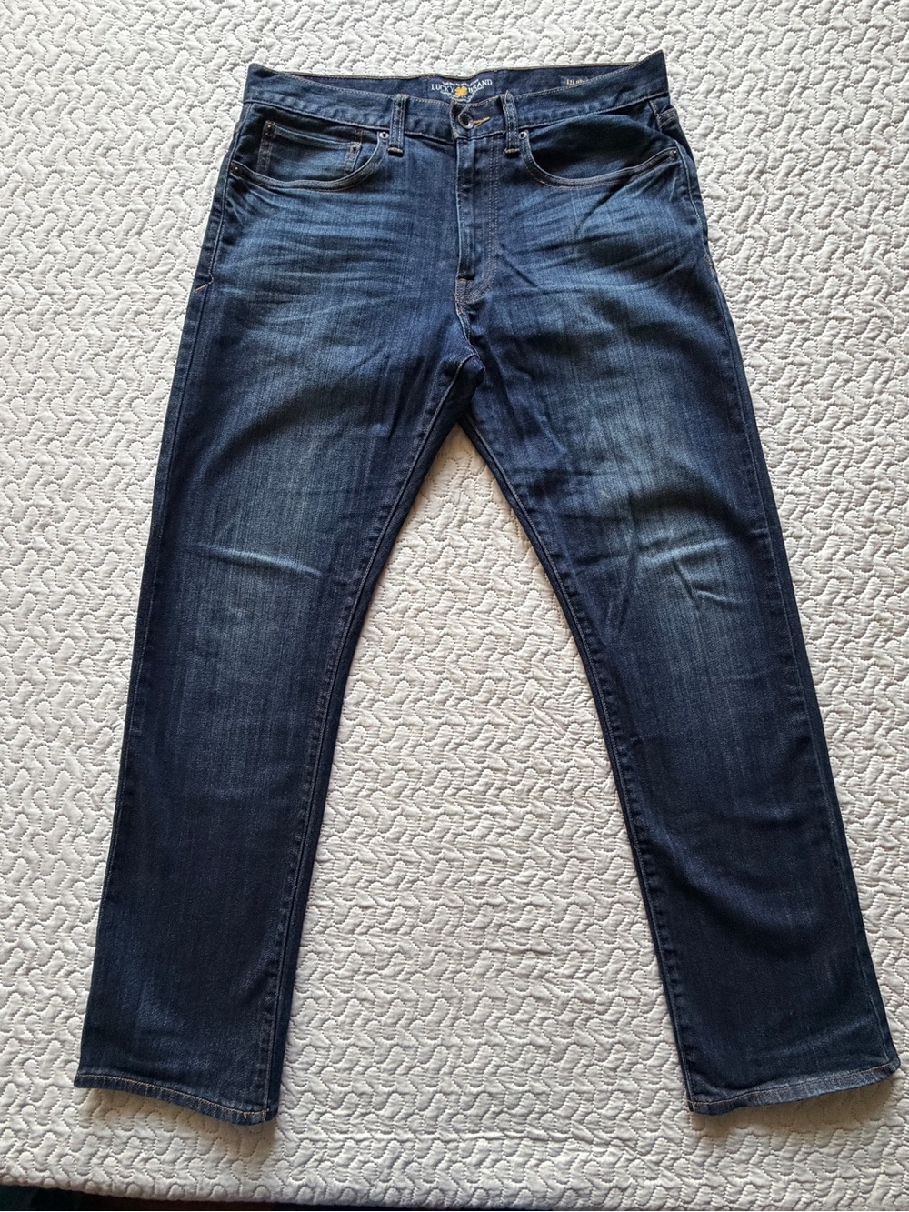 Lucky Brand 121 Heritage Slim Men’s Jeans 32x30 Blue Stretch Denim